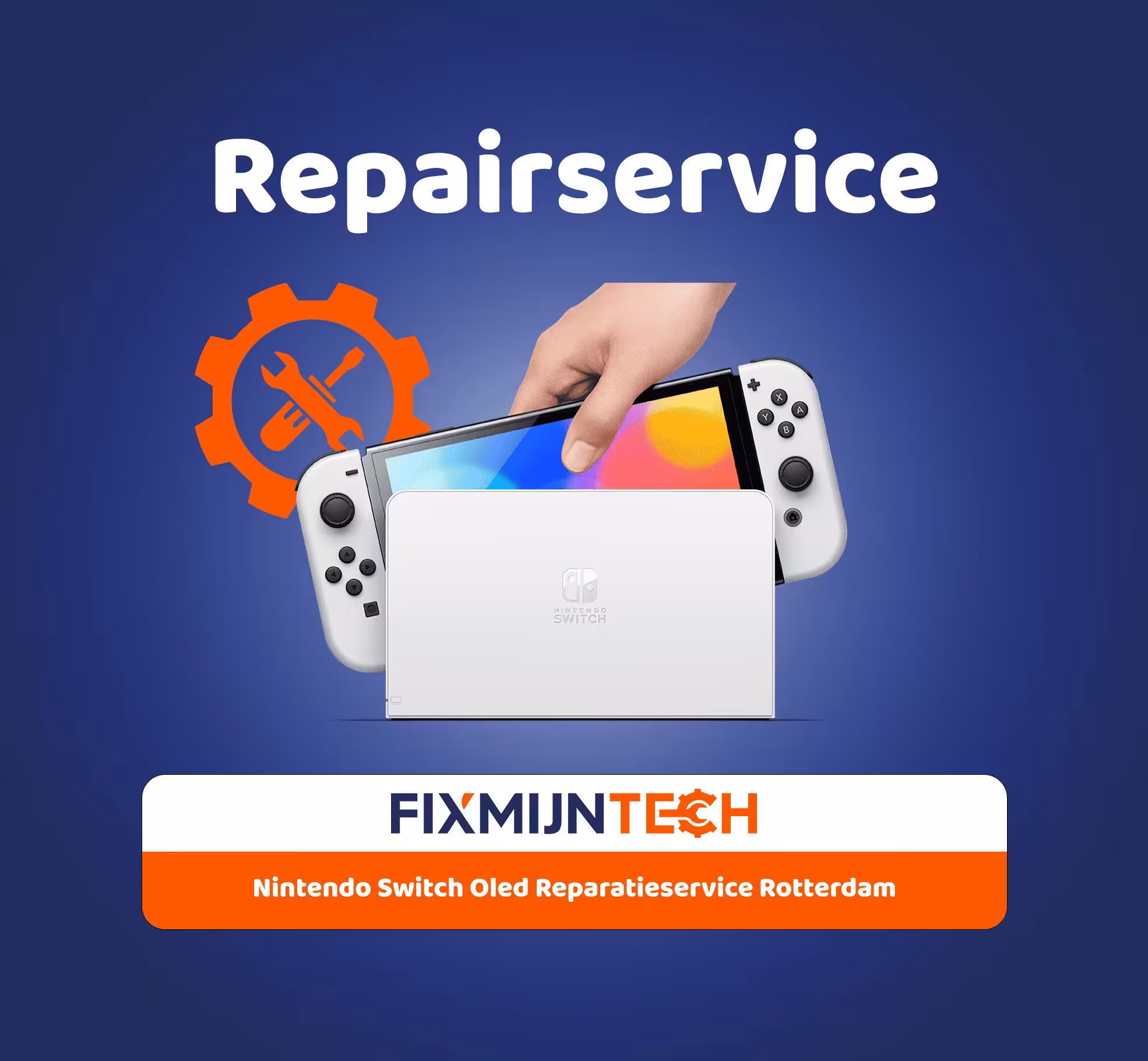 Nintendo Switch OLED Reparatieservice Rotterdam