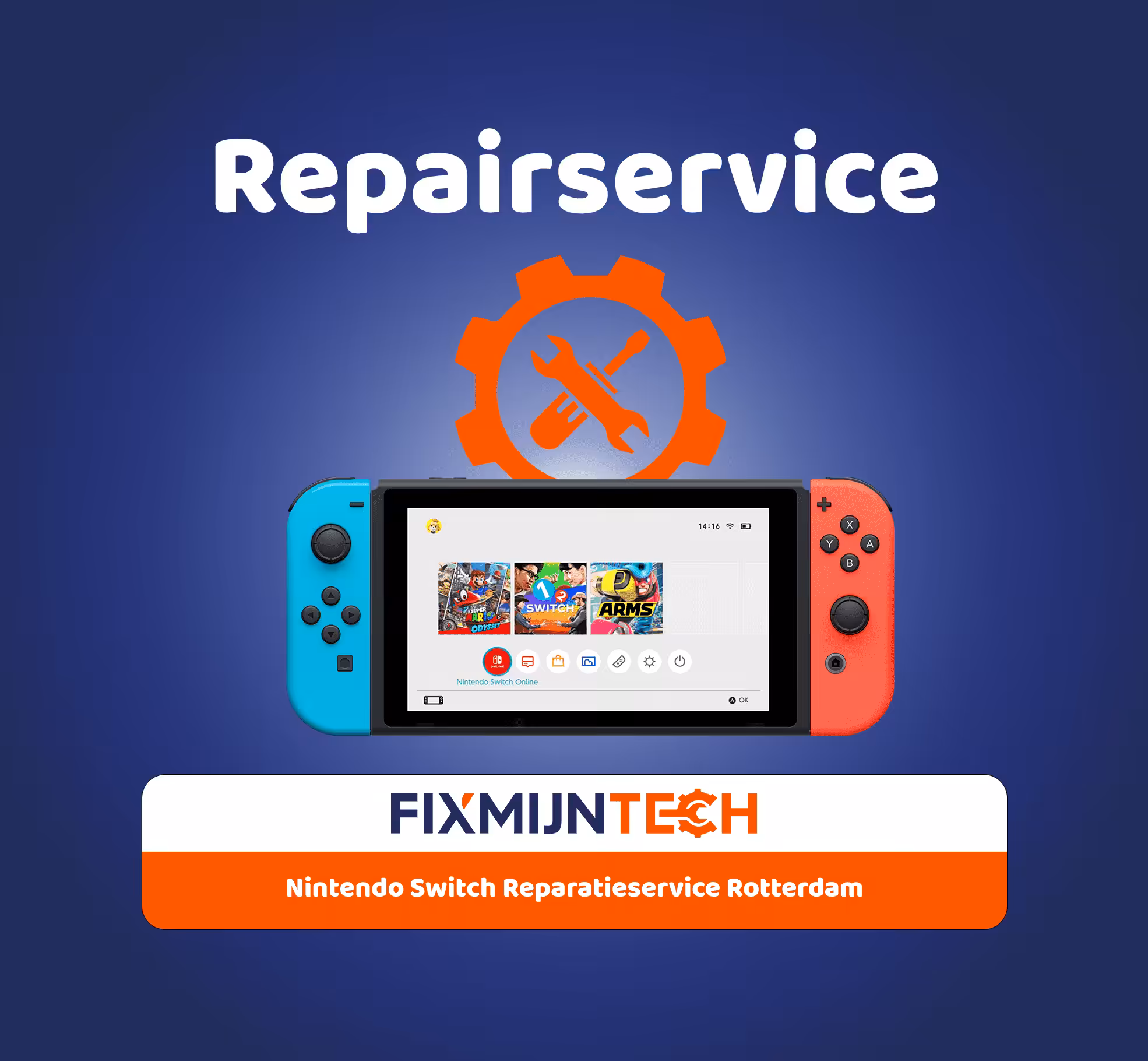 Nintendo Switch Reparatieservice Rotterdam