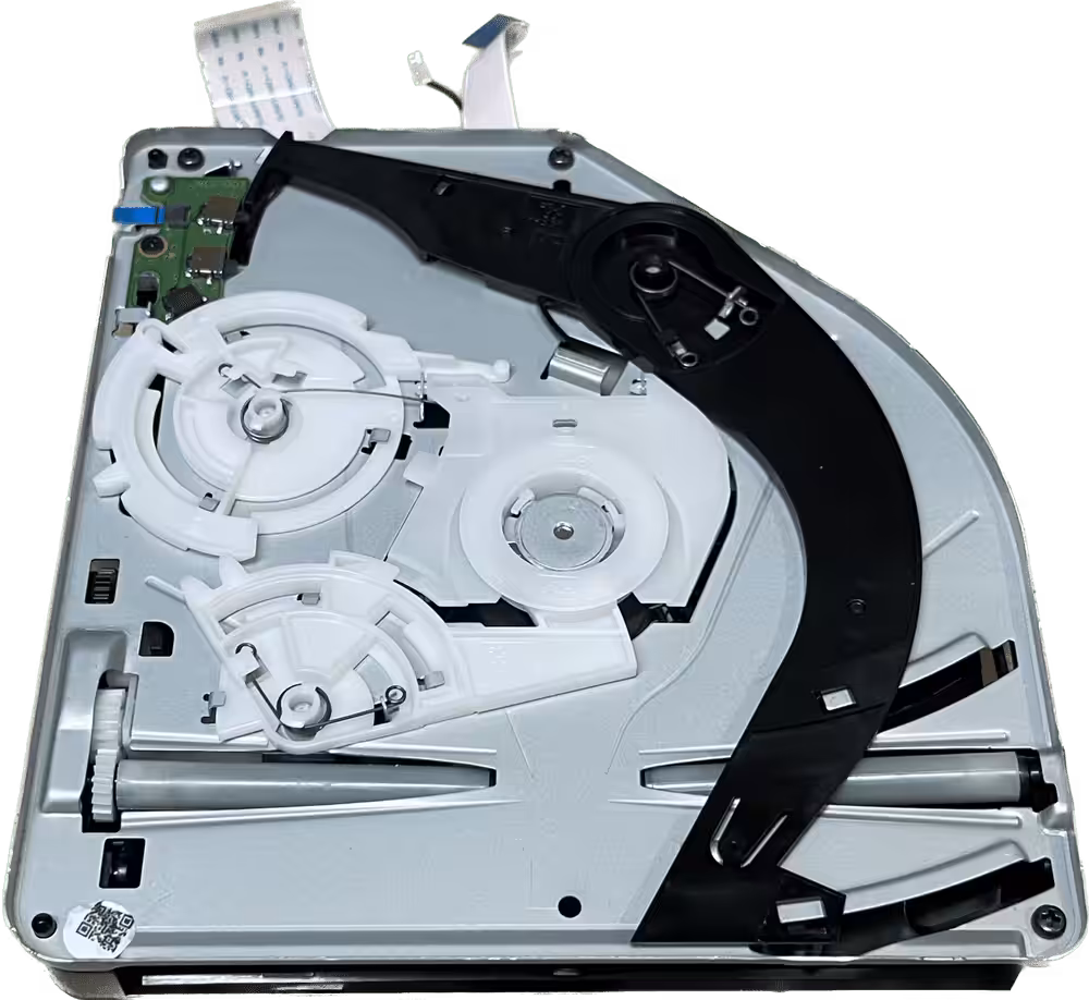 PS5 disk drive tijdens reparatie