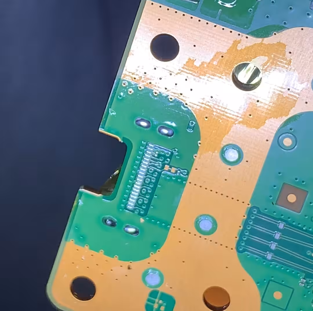 PS5 HDMI-poort stuk, close-up