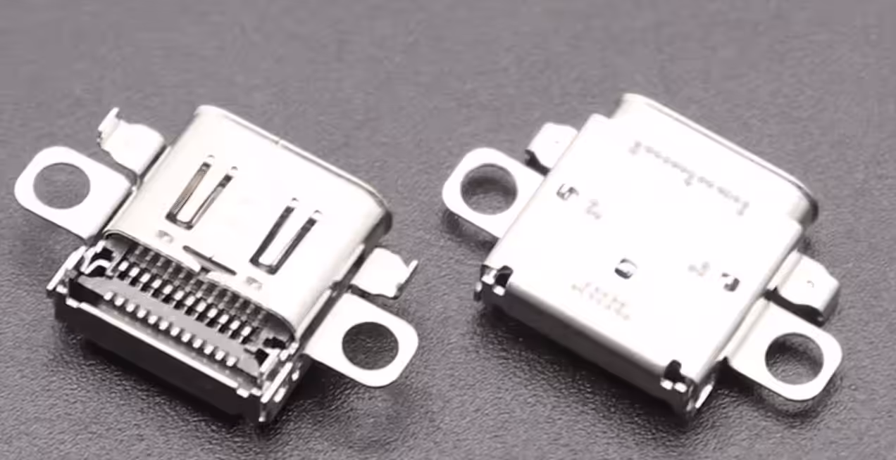 Nintendo Switch 2 USB-C-oplaadpoort close-up